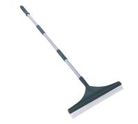 Generic Rastrello per Artificiale, Rastrello per Scopa da Giardino in Acciaio Inossidabile da 48,4 Pollici con Nucleo Resistente Al Calore e Spazzola in Nylon a Dentatura Fine, per la