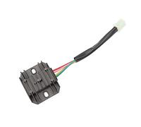 Generic Regolatore del Raddrizzatore di Tensione, 4 Cavi Moto Regolatore di Tensione di Motocicletta Raddrizzatore di di 20 a 60 V Facile Installazione per Motociclette, Motori Marini