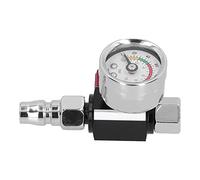 Generic Regolatore Dell'aria per Pistola per Verniciatura a Spruzzo Valvola Compatta di Regolazione della Pressione in Acciaio Inossidabile Filettatura G1/4 Pollici per Pittori a Spruzzo