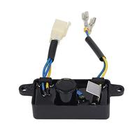 Generic Regolatore di Tensione AVR Condensatore Durevole per Generatore da 1-2,5 KW Regolatore di Tensione per Motore a Benzina a Collegamento Facile per Alloggiamento in ABS Universale Monofase a 6