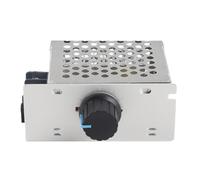Generic Regolatore di Tensione CA 4000 W Efficiente Regolatore di Tensione a Doppia capacità per Filo Riscaldante per il Controllo della velocità e della Temperatura del Motore 10 V-220 V