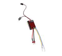 Generic Regolatore di velocità Robotizzato ESC Spazzolato Impermeabile 60A per Cingoli e Camion RC 1/10 1/12 1 unità
