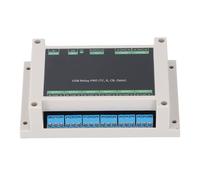 Generic Relè USB Isolamento Accoppiatore Ottico di Livello Industriale Modulo relè a 8 per Controllo Professionale della Gestione del Carico Materiale ABS 5V/10A