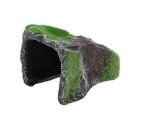 Generic Resina Rettile Nascondiglio Grotta Durevole Nascondere Foro per Tartarughe Basking Piattaforma Acquario Decorazione per Rettili 1 X 9 Cm US