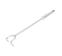 Generic Resistente Gancio per Carne con Manico Lungo Design Ergonomico per Cucinare Barbecue Acciaio Inossidabile 304 1 unità (Medio 41 cm)
