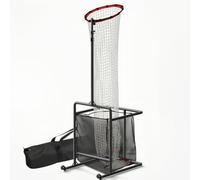 Generic Rete da Pallavolo Portatile con Telaio Metallo E Anello Regolabile Rete Bersaglio per Alzate Passaggi Base su Ruote E Borsa Trasporto Adatta Ad Atleti Club Sportivi Sessioni di Pratica