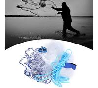 Generic Rete da Pesca in Nylon Stile Americano con Maglie Piccole per il Lancio a Mano in Fiumi e Laghi, 2,4 M/7,9 Piedi (2.chm)