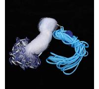 Generic Rete da Pesca in Nylon Stile Americano con Maglie Piccole per il Lancio a Mano in Fiumi e Laghi, 2,4 M/7,9 Piedi (zio paterno)