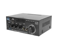 Generic Ricevitore Amplificatore Audio Stereo a 2.0 per Casa e Ufficio con modalità di Ingresso Multiplo per Telefono, Laptop, Lettore Musicale, Slot per Scheda di Memoria USB, Lega di Alluminio