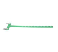 Generic Righello del File di Prua, Strumento di Misurazione in Lega di Alluminio a di Prua Regolazione Freccia di Misurazione della Freccia Topo a Forma di Forma di di della Regola in Alluminio
