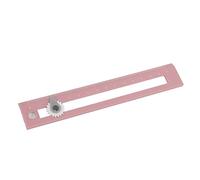 Generic Righello per Compasso da Disegno di Precisione con Riga per Studenti di Geometria, Leggero e Comodo, 6,7 X 1,2 X 0,2 Pollici (PINK)