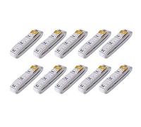 Generic Righello per Misurazione del Corpo per Perdita di Peso, Righello Flessibile per Misurazione del Corpo, Metro a Nastro Morbido per Cucire per Sarta, Nastro Piatto da 10 Pezzi 2,0 X 300 Cm per