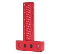 Generic Righello Quadrato a T per Tracciatore per la Lavorazione del Legno Ad Alta Precisione Rifinito a CNC per la Progettazione Architettonica 3,94 Pollici