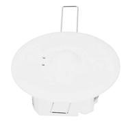 Generic Rilevatore di Movimento a Microonde Interruttore Luce Sensore Compatto Regolabile per Uso a Soffitto Bianco 110-240 V 1 unità