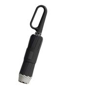 Generic Ring Buckle Umbrella - Reflective Safety Strip, Sturdy Windproof, Travel Portable, Umbrella Windproof, Reflective Safety Strip,Ring Buckle Fully Automatic Umbrella (Black)