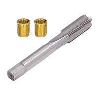 Generic Riparazione Filettatura Candela Inserti Efficienti M12x1.25 in Acciaio Inossidabile Kit Rubinetto M14x1.25 per Motori a Benzina, Generatori