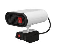 Generic Riscaldatore Elettrico Al Litio Riscaldatore Portatile per Piccola Auto con Doppia Porta USB Adatto per Batterie Materiale ABS per Uso in Ufficio e in Auto