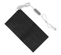 Generic Riscaldatore Elettrico in Tessuto DC5V Cuscinetto Riscaldante Lavabile per il Calore del Corpo Adatto per Spalle Lombare Colonna Vertebrale Schiena Vita Ufficio (25x30 cm)