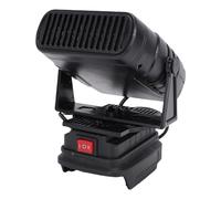 Generic Riscaldatore per Auto, Rotazione a 360°, Sbrinatore Portatile a Basso Rumore per Parabrezza Auto, Funziona con Batteria Maki BL1850 (non inclusa) per Veicoli (BLACK)