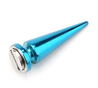 Generic Rivetti e Borchie a Cono con Vite a Punta Vite Posteriore in Metallo Resistente per Borse Artigianali in Pelle Fai-da-te Cinture Rame 10 Mm 10 Pezzi (BLUE)