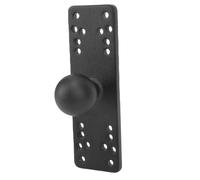 Generic Robusta Piastra di Montaggio per Cercatore di Pesci a Sfera da 1,5 Pollici per Plotter Cartografici GPS, Costruzione in Lega di Alluminio di Grado Marino per stabilità in Acque Agitate