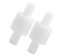 Generic Robusta Valvola di Ritegno Unidirezionale in Plastica da 10 Mm Valvola di Non Ritorno per Uso Fluido e Pneumatico 2 PZ