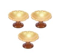 Generic Robusto Set di Vassoi per Frutta in Plastica per Casa delle Bambole Stoviglie in Miniatura Altamente Dettagliate per Mini Cucine o Sale da Pranzo Integrazione Perfetta con Mobili in Scala 1:12