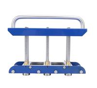 Generic Rolling Machine, Colonne in Acciaio in Acciaio Alluminio Albero Feta della Maniglia Imperiale Conteimetro per la Piegatura dei Materiali del Tetto in Metallo (BLUE)