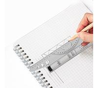 Generic Rolling Ruler, Angle Righ Roll Roll Ruler Righello Parallelo, Scala Chiara per Misurare, Redazione, Strumento di Misurazione dell'arte degli Studenti