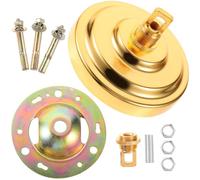 Generic Rosone Plafoniera Soffitto in Metallo per Lampadario Base Sospensione Resistente con Supporto Montaggio per Lampade Sospensione Stile Retrò e Moderno Adatto per Decorazioni Casa e