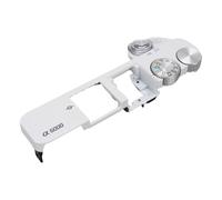 Generic Rotella Ondulata della Piastra del Disco in modalità Durevole del Coperchio Superiore della Fotocamera per A6000, Ricambio Ideale per i Fotografi, Materiale ABS (WHITE)