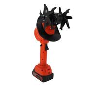 Generic Rototiller Alimentato a Batteria, Blocco di Sicurezza Coltivatore con Coldidia per Giardinaggio per il Giardinaggio (Plug dell'UE 100-240V)