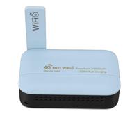 Generic Router da Viaggio Portatile, Wi-Fi 6 Wireless 4G 300Mbps 5G Hotspot Mobile da Viaggio con Slot per Scheda SIM Router Power Bank da 10000 MAh per Computer Pubblici Aziendali