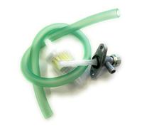 Generic RUBINETTO A VITE PER SERBATOIO BENZINA CROSS/ENDURO UNIVERSALE INTERASSE 34mm COMPLETO DI TUBO E FILTRO