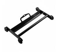 Generic Rullo Addominale Rullo Fitness Attrezzo Allenamento Roller Core Addome con Ruote Scorrevoli Telaio in Metallo Design Aperti Stabilità E Comfort di Uso
