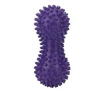 Generic Rullo Appuntito per Tessuti Profondi con Palla Massaggio Yoga per Rilassamento Muscolare e Sollievo Dalla Tensione 6,3 X 2,95 Pollici PVC Portatile