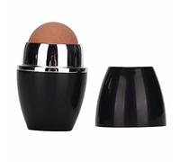 Generic Rullo Facciale e Pietra Vulcanica Pratica Promuove il Metabolismo Cellulare Rilasciando Olio di Pori Piccoli Strumenti di Cura della Pelle Portatile per la Cura della Pelle (BLACK)