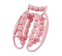 Generic Rullo muscolare portatile per bodybuilding e sport con morsetto circolare per gambe, rosa