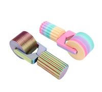 Generic Rullo Pressore per Pittura, Accelera il Processo di Creazione con Strumento Artistico per per Appiattire 5D su Tela, Materiale PLA, per Appassionati (Macarons + Rosso Blu Verde)