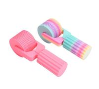 Generic Rullo Pressore per Pittura, Accelera il Processo di Creazione con Strumento Artistico per per Appiattire 5D su Tela, Materiale PLA, per Appassionati (Macarons + Rosa Rossa)