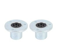 Generic Ruota Anteriore da 2 Pezzi 17 Mm con Guarnizione del Cuscinetto in Lega di Acciaio Resistente Agli Urti per Go Kart ATV UTV Quad, Ricambio Ideale per la Normale Funzione