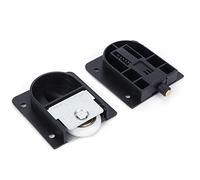 Generic Ruota per Porta Scorrevole Puleggia in Plastica Resistente con Cuscinetto per Movimenti Fluidi Supporta la Maggior Parte delle Porte Hardware di Montaggio per Armadi, Cassetti, Armadi, ecc.