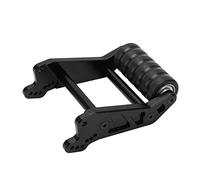 Generic Ruota Posteriore Head Up Regolabile in Alluminio RC Migliore stabilità e Durata, Adatta per LOSI LMT SOLID AXLE 4WD 1/8 RC Car (BLACK)