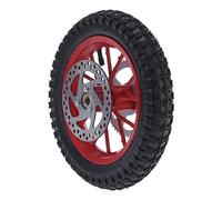 Generic Ruota Posteriore Mini Bici, Bordo in Lega in Acciaio di Alta qualità, Comodo Usare, Impugnatura Eccellente, Tubo Interno Addensato, Facile Installazione, montaggio: per 47 49 Mini Sporci