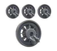 Generic - Ruote per lavastoviglie, 4 pezzi, Cestello inferiore, ABS, Multicolore