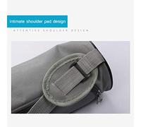 Generic Sacca per Tappetini da Yoga, Porta Tappetino da Yoga Mappeto da Tessuto Oxford Crittografato Multi Funzionale con Cerniera Liscia (GREY)