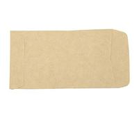 Generic Sacchetti di Carta Kraft 100 Pezzi Sacchetti Adesivi Resistenti per Semi Kraft per Imballaggi di Riso di Mais e Frumento 2,36x4,33 Pollici e 3,54x5,12 Pollici (Adesivo 6 * 11)
