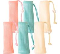 Generic Sacchetti per Saponette Esfolianti in Rete Pe Morbida e Confortevole 6 Pezzi Multistrato per Sapone Solido Uso Domestico Bagno e Doccia