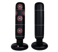 Generic Sacco da Boxe Gonfiabile per Bambini da 160 Cm, Resistente Strumento di Allenamento in PVC, Migliora la Coordinazione e la flessibilità, Perfetto per Uso Domestico Ed Esterno