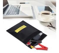 Generic Sacco di Ricarica Ignifugo Borsa di Sicurezza Durevole per Batterie Lipo Resistente Al Fuoco per Batterie Agli Ioni di Litio Uso di Trasporto Portatile (S550 ml 8000 mAh)